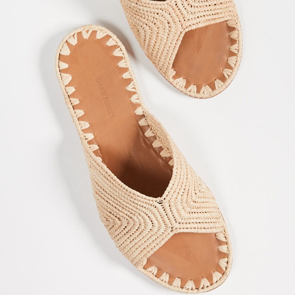 Carrie Forbes Salon Slides Size 39 EUC